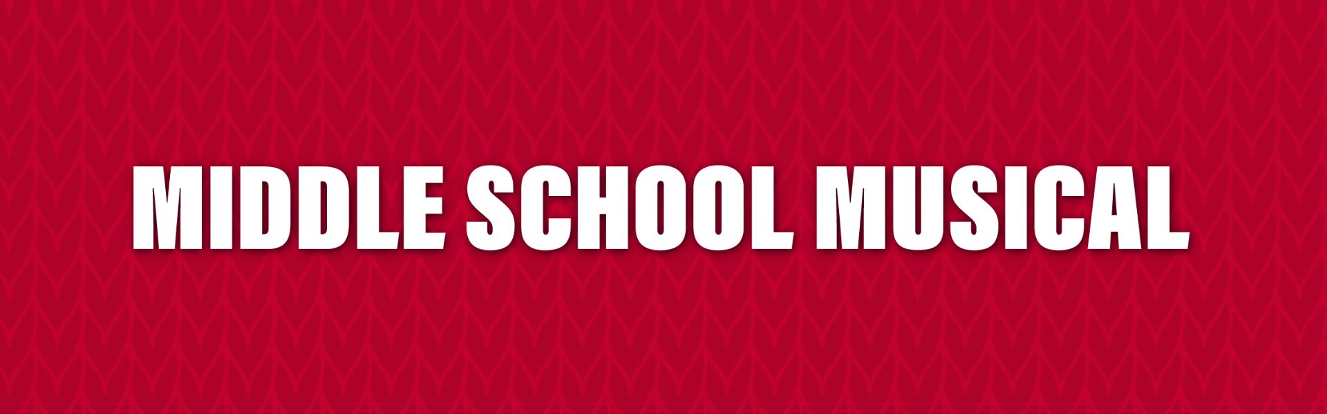 Middle School Musical Header Image