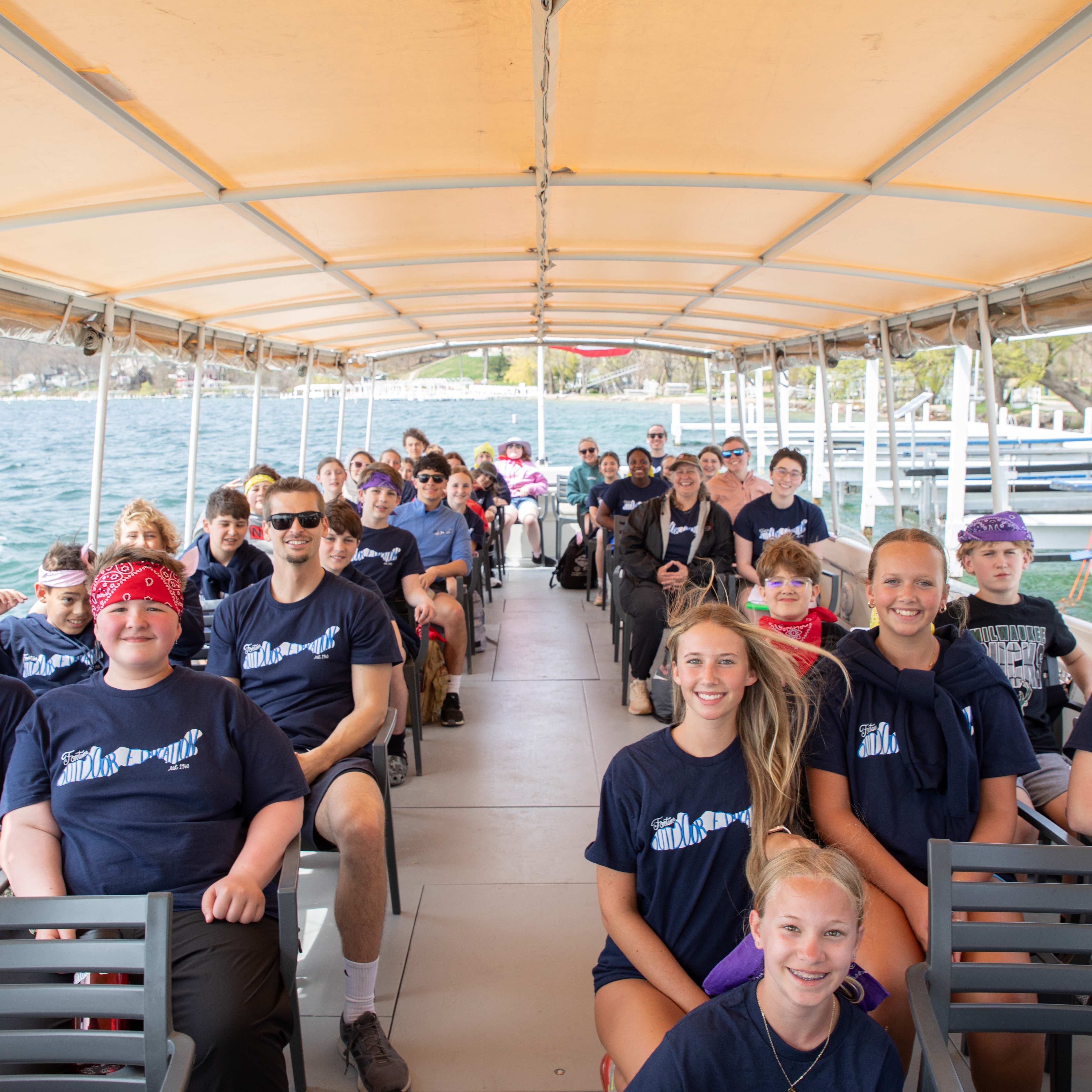 Outdoor Ed on a Cruise Line Boat