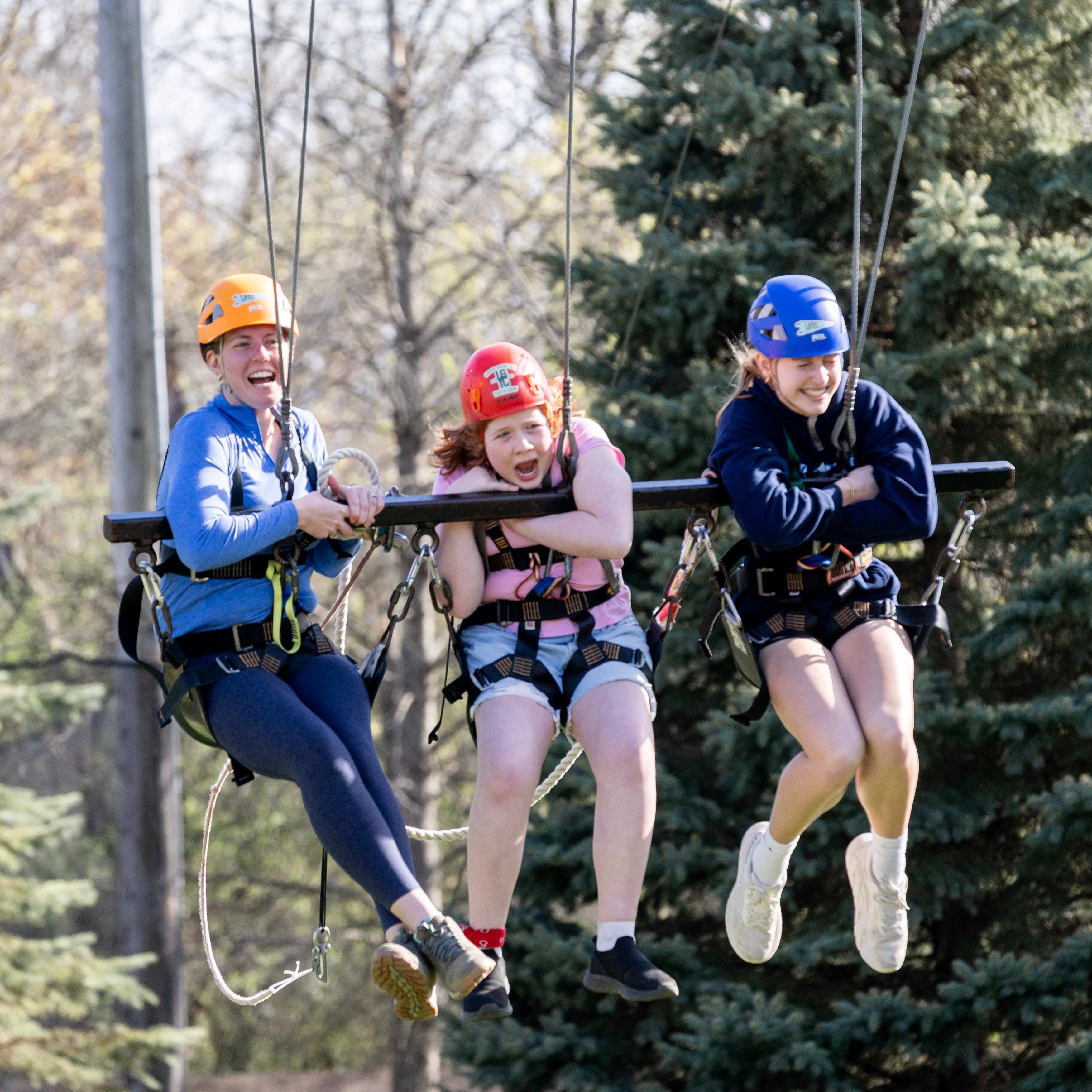 Ziplining