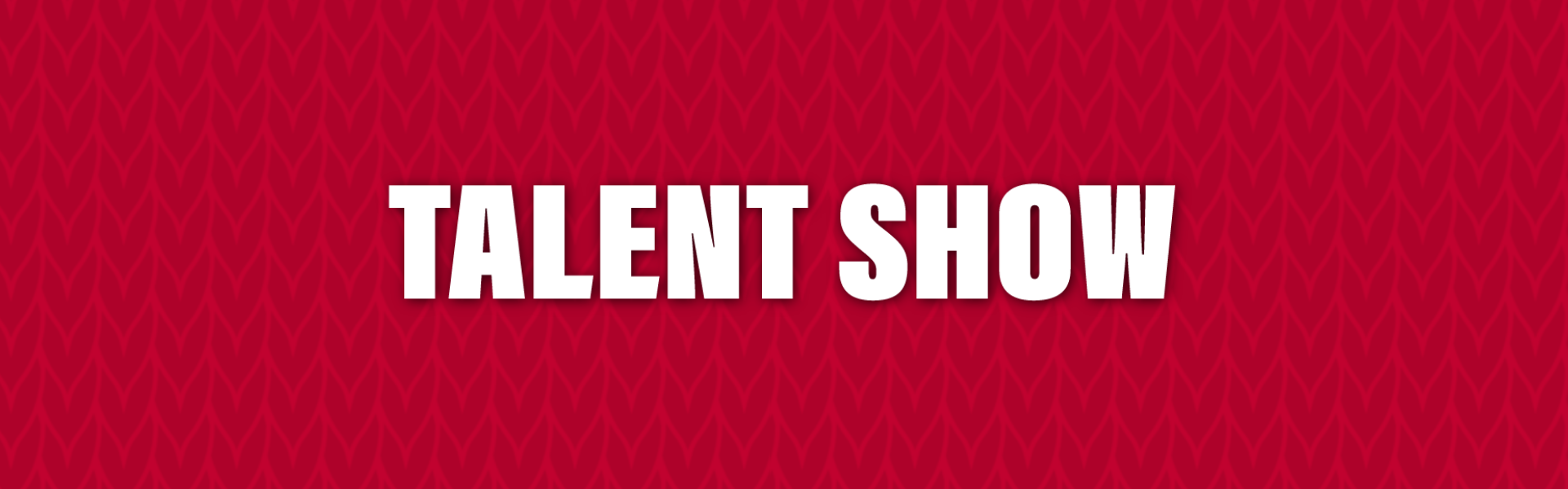 Talent Show Header