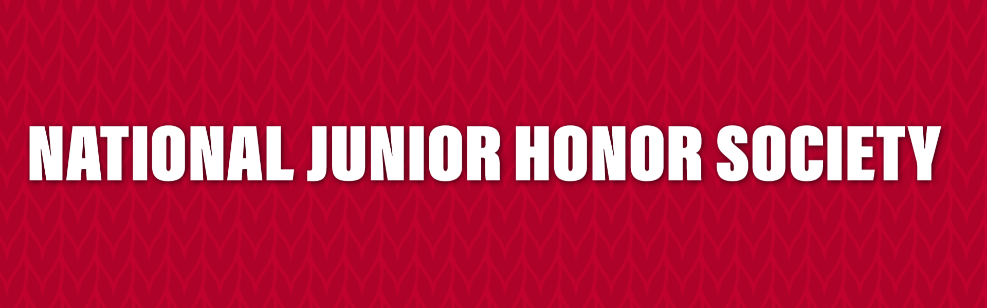 National Junior Honor Society Banner