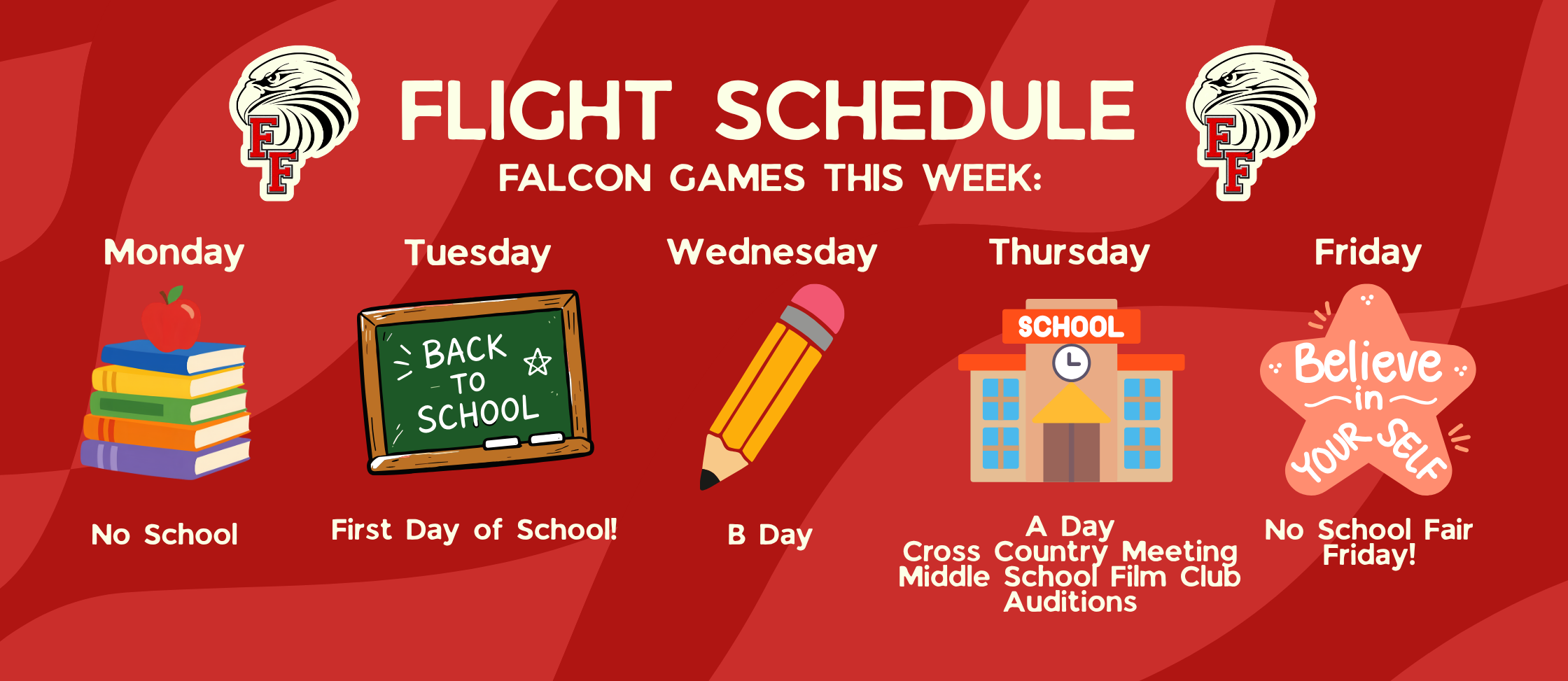 WEEKLY SCHEDULE