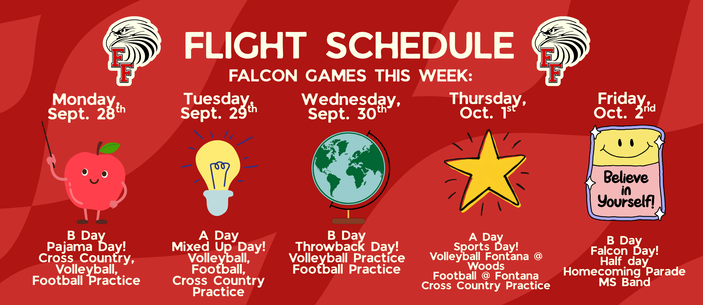 WEEKLY SCHEDULE