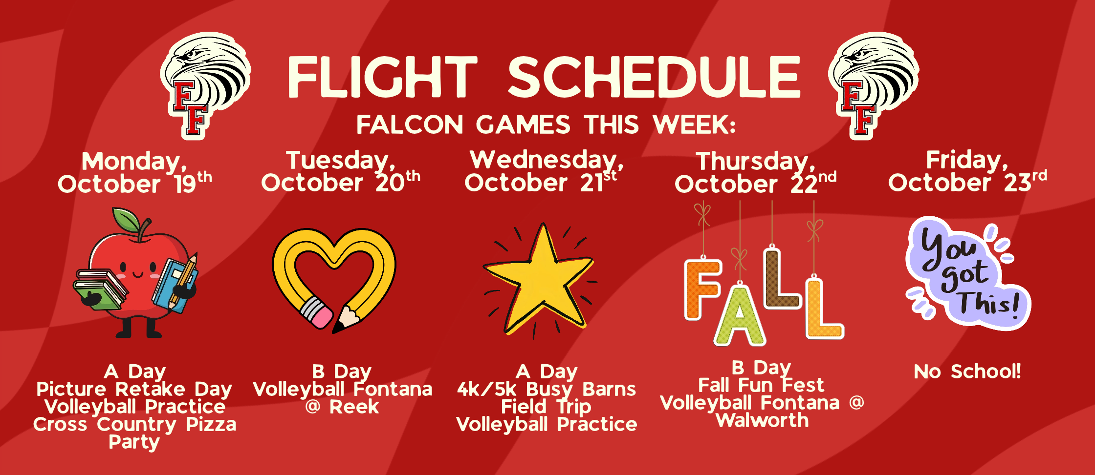 WEEKLY SCHEDULE