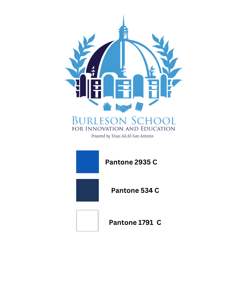 Pantone colors for Burleson