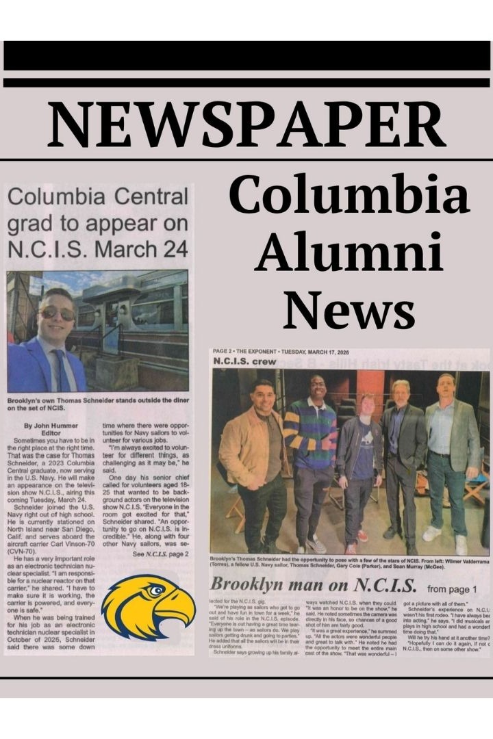 Columbia Central grad to appear on NCIS