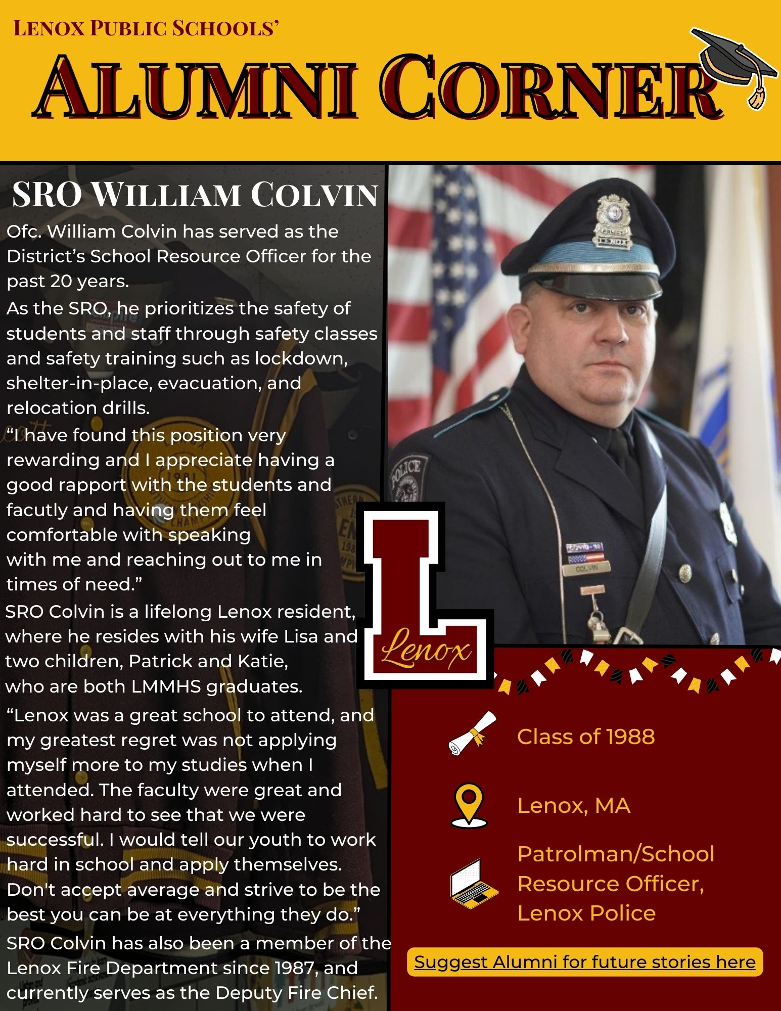 SRO Officer Colvin