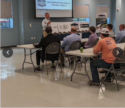 2023 Sanford Contractors Construction Academy Summer Internship Wrap-up