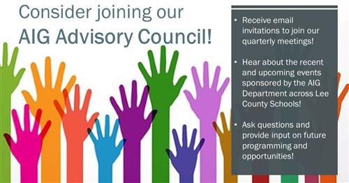 AIG Advisory Council Banner