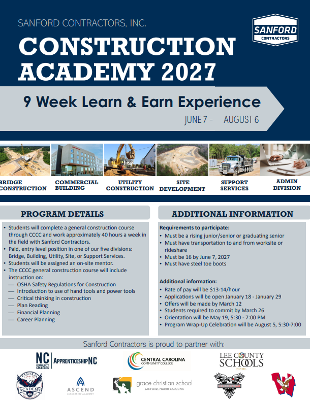 2026-27 Construction Academy