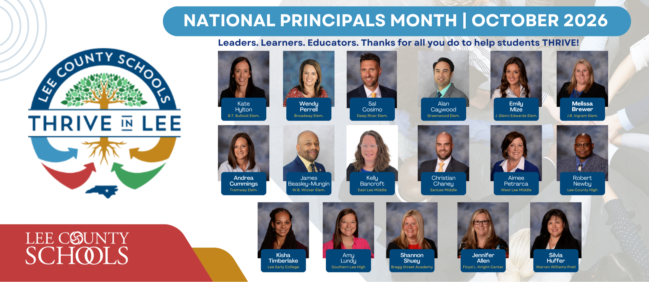 National Principal Month Team Photo