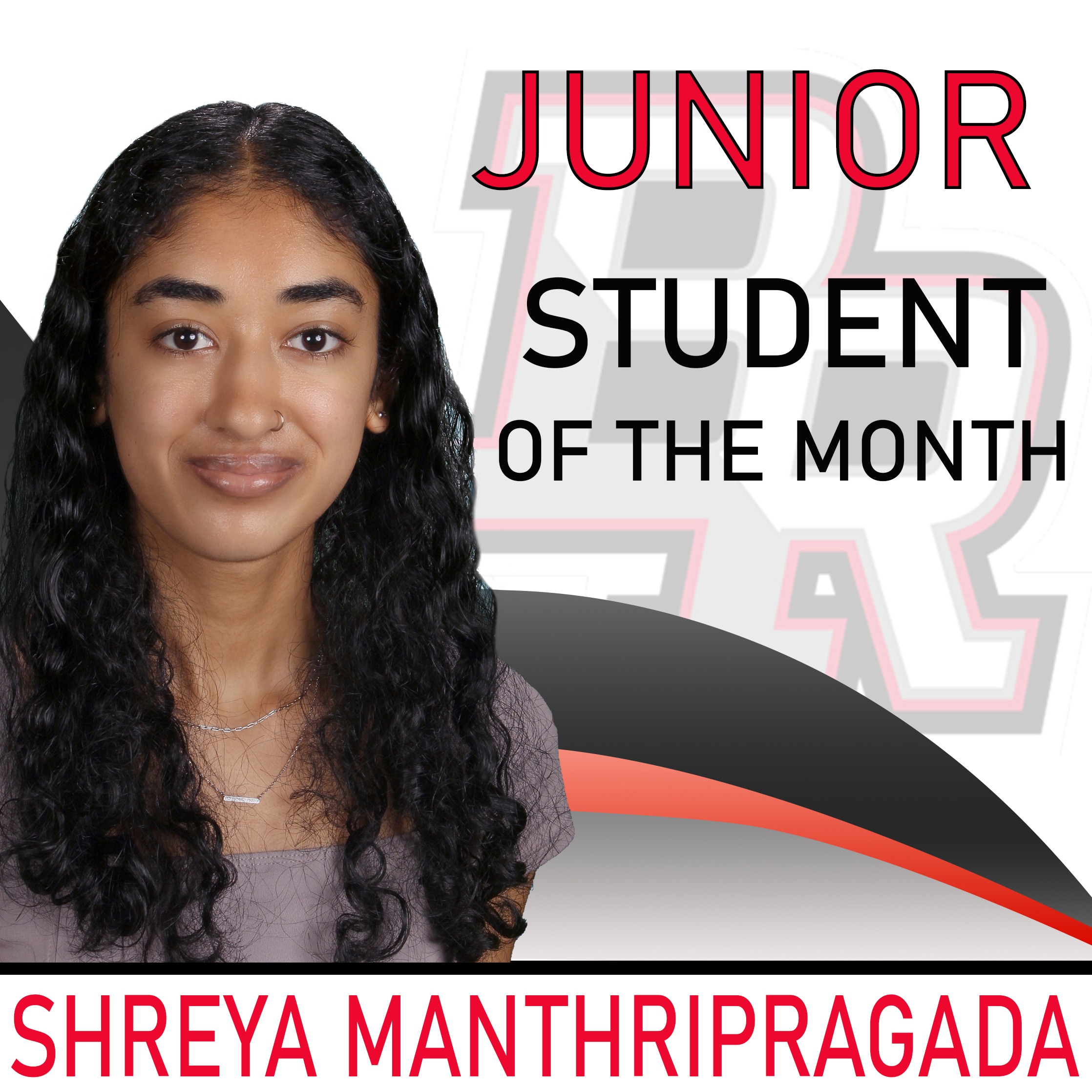 Jr  Students of the Month