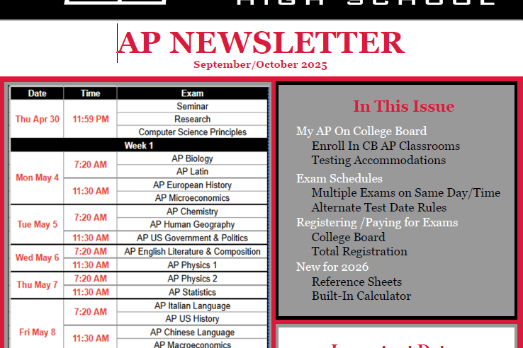 AP Newsletter