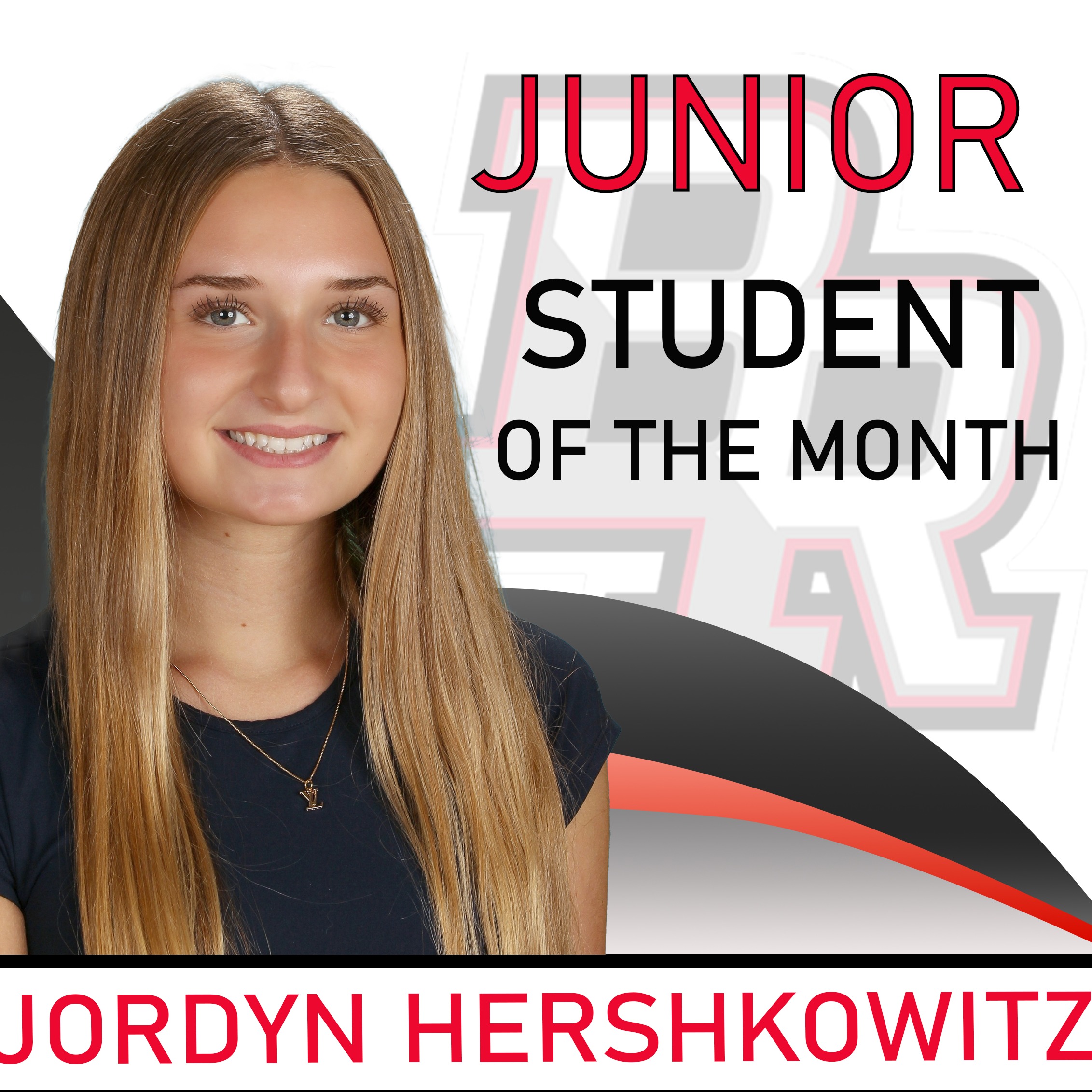 Jr  Students of the Month