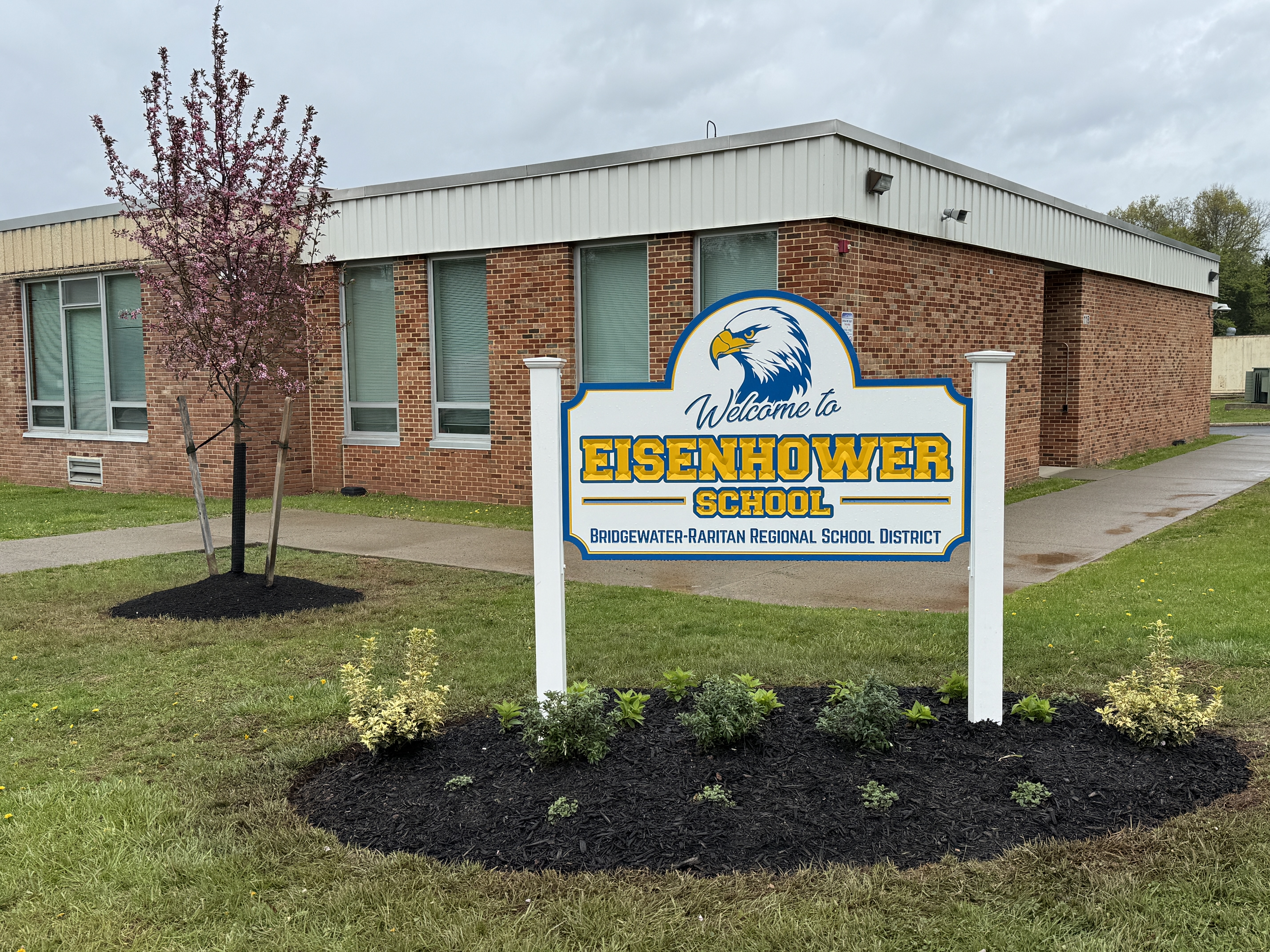 school sign