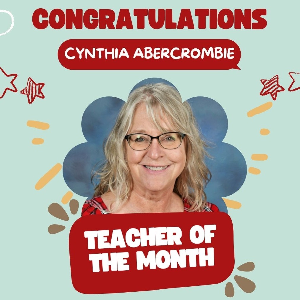 Teacher of the Month