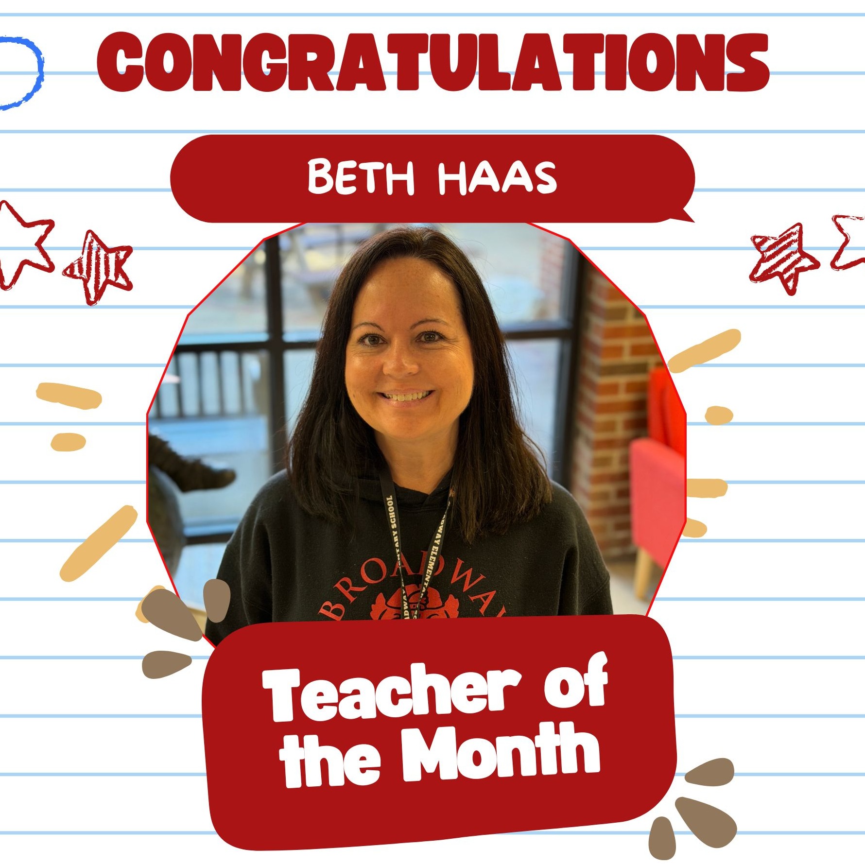 Teacher of the Month