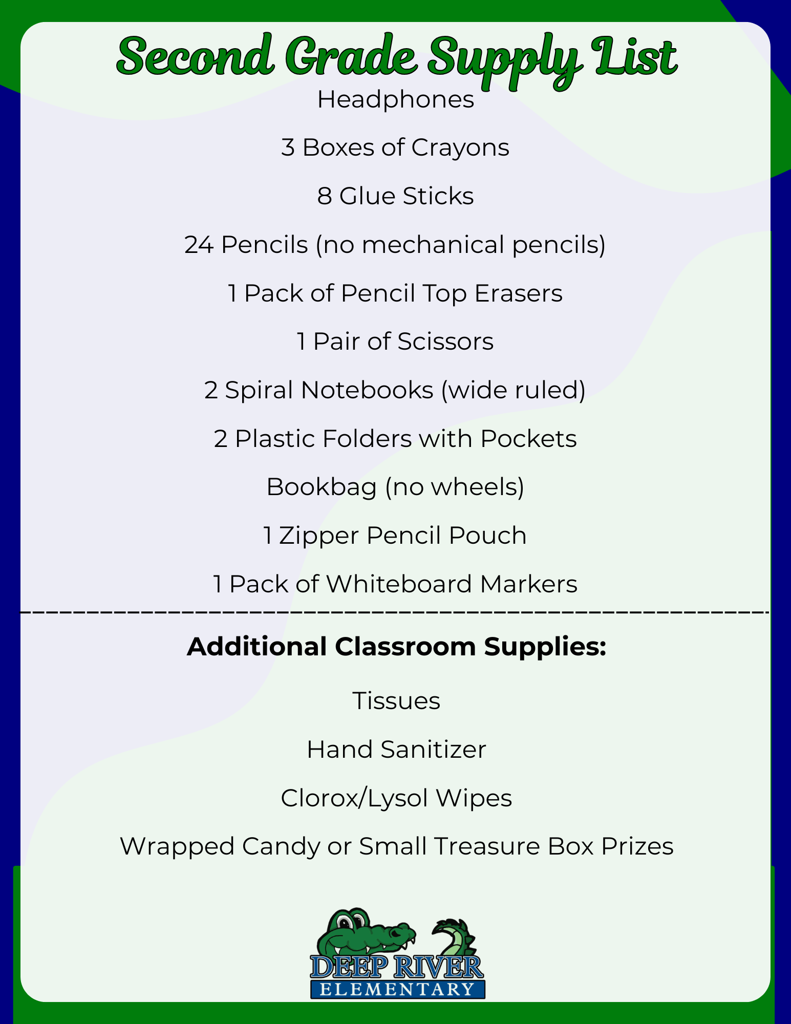Second Grade - English