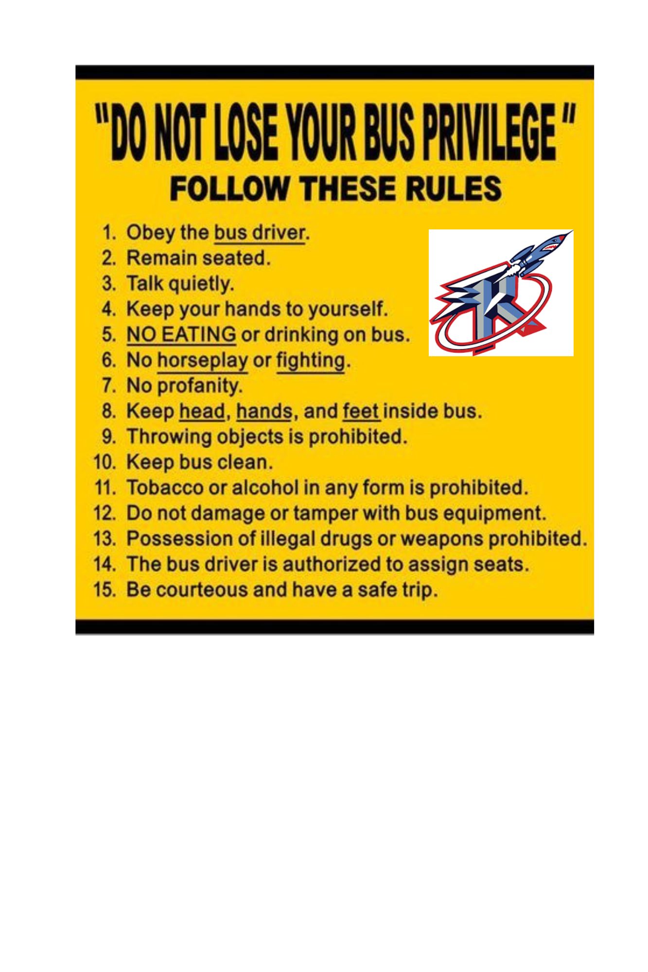 Bus Rules