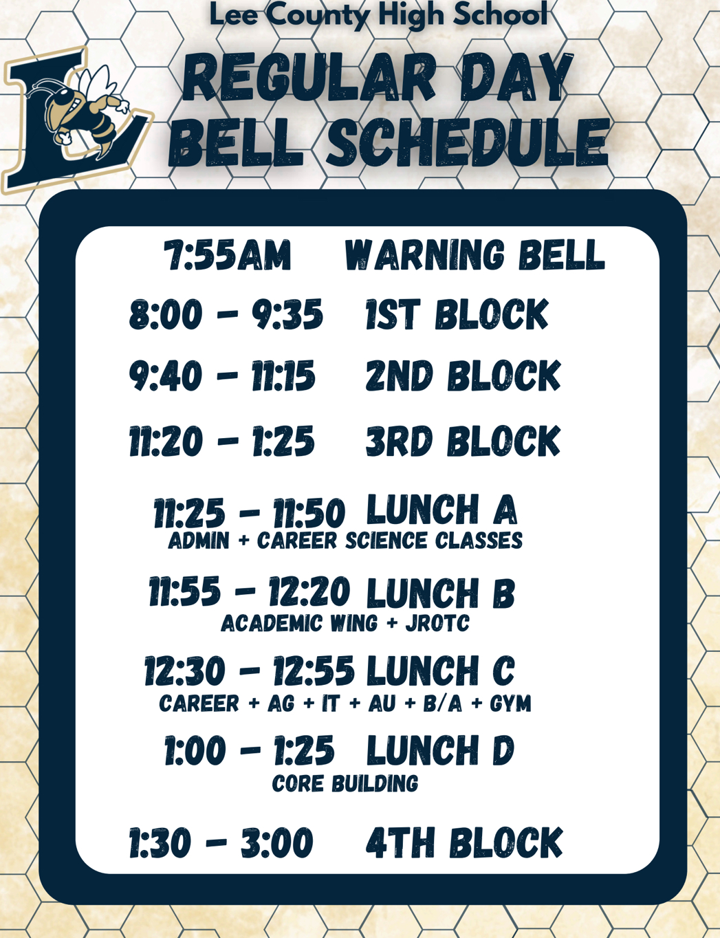 Regular Bell Schedule