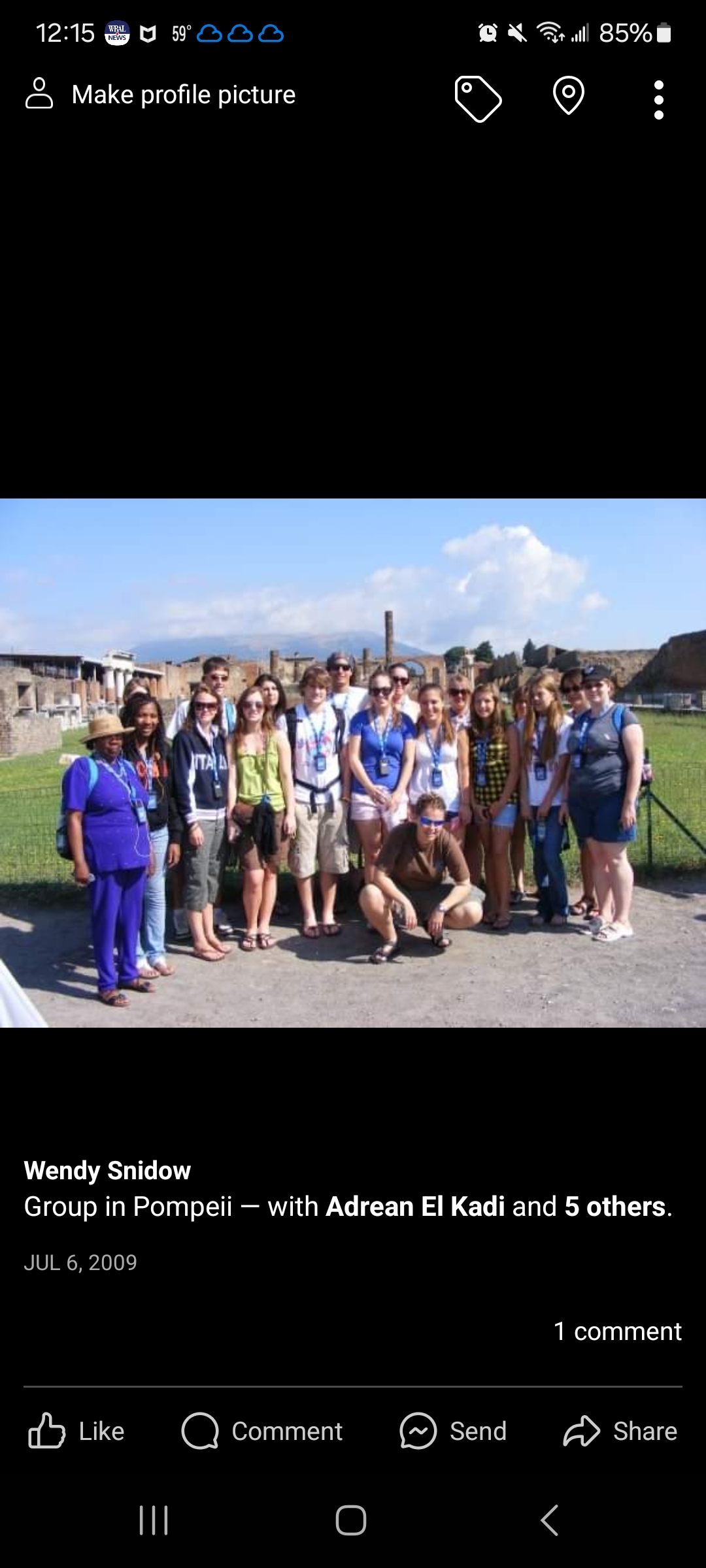 Images from past trips