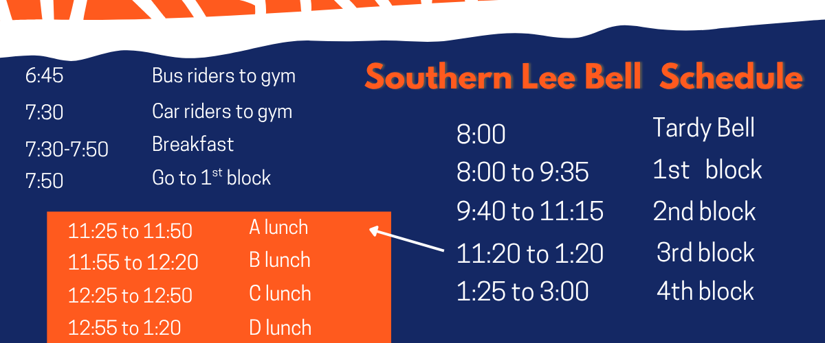 Bell Schedule