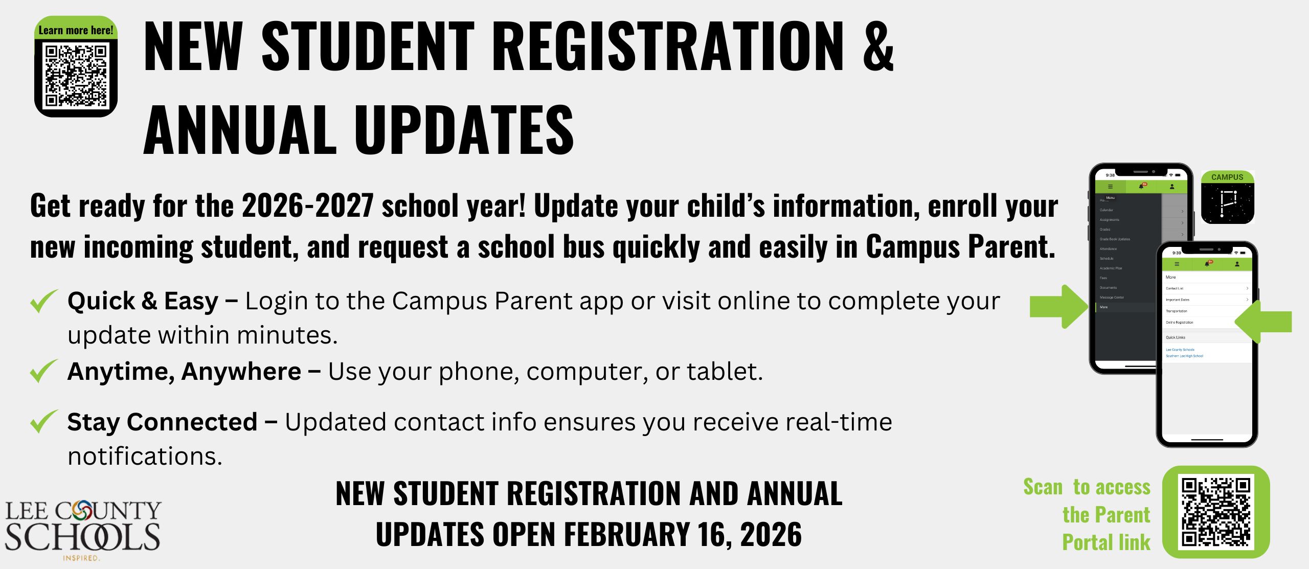 Online Registration Opens February 16 2026