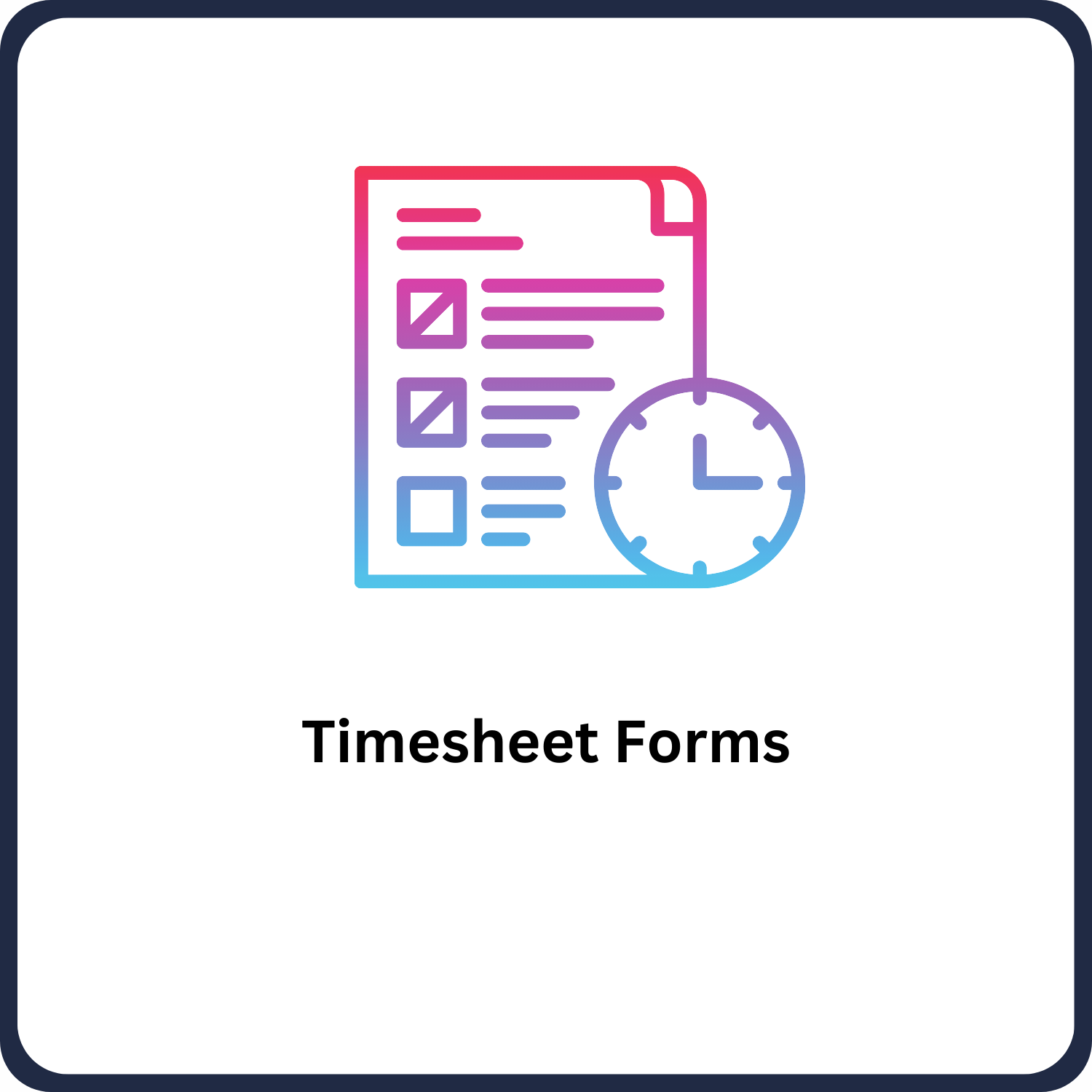 Timesheet Forms