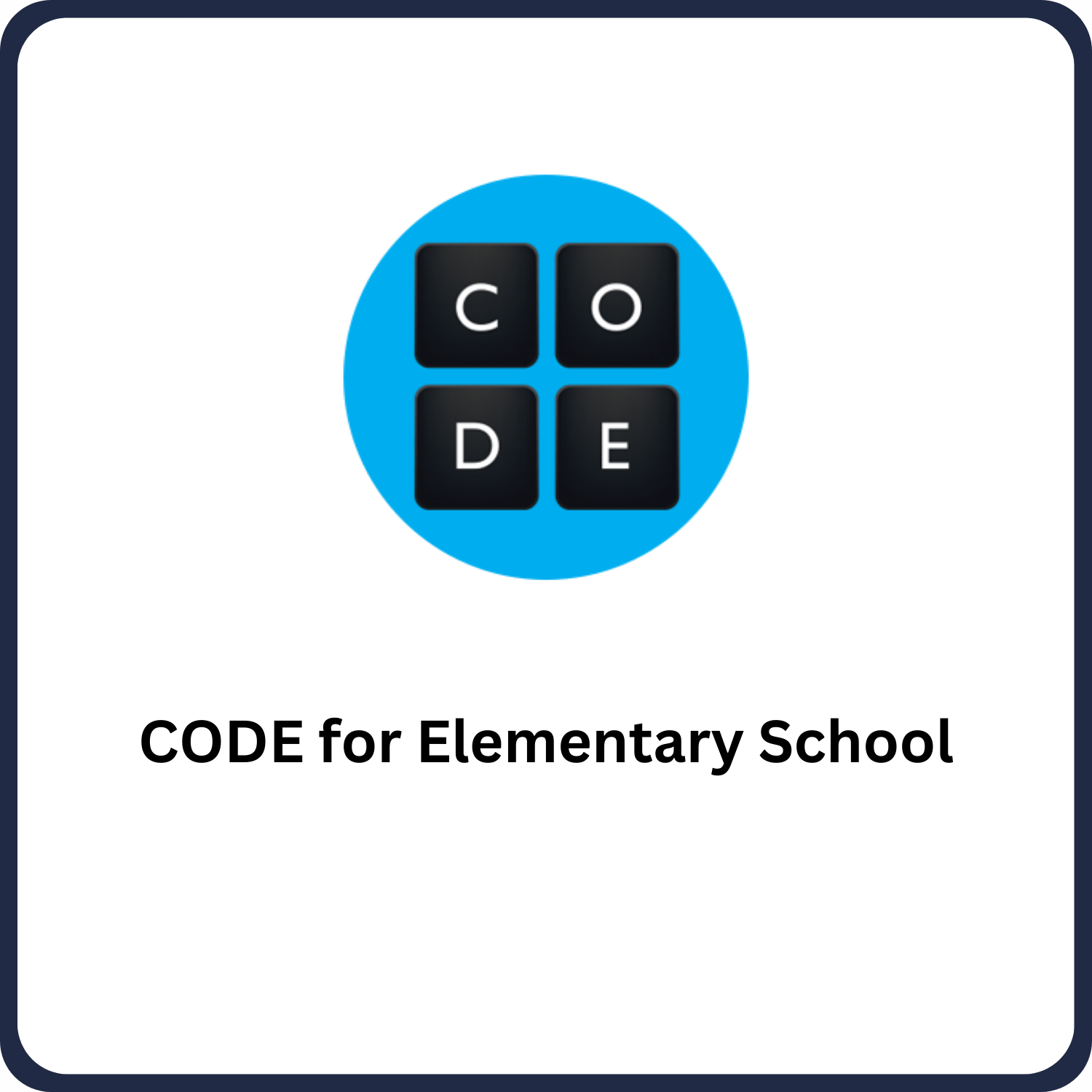 CODE for Elementary School