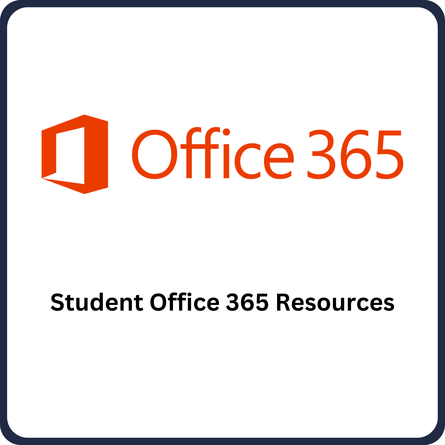 Student Office 365 Resources