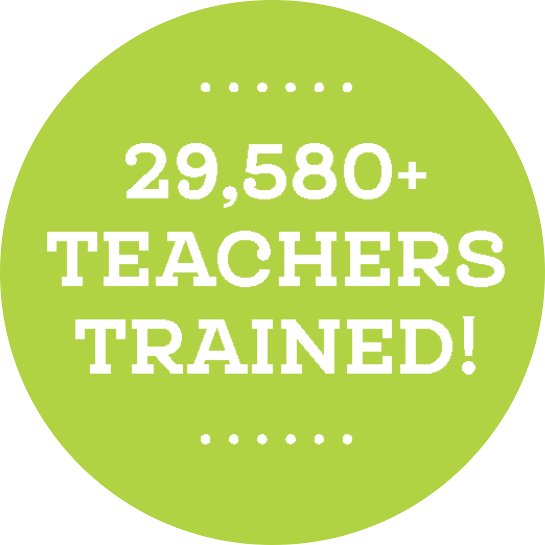 29,580+ teachers trained!