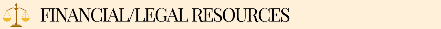 Financial/Legal Resources