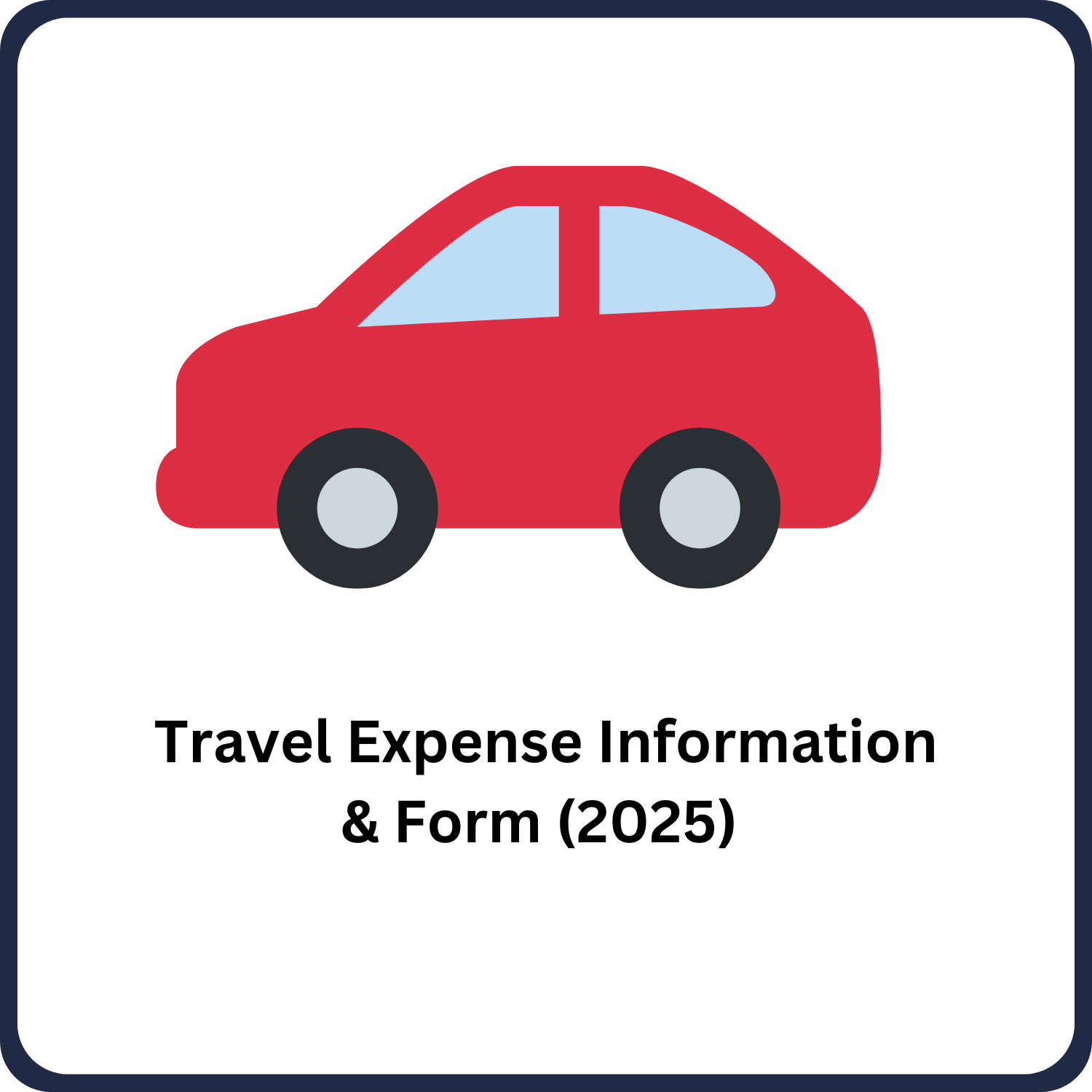 Travel Expense Info & Forms 2025