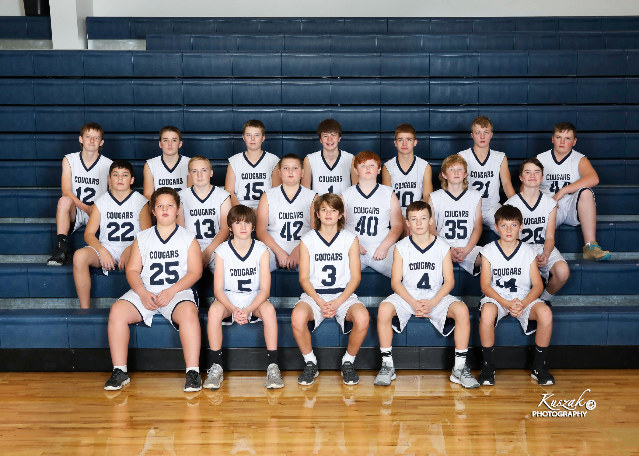 Boys Junior High Basketball Team