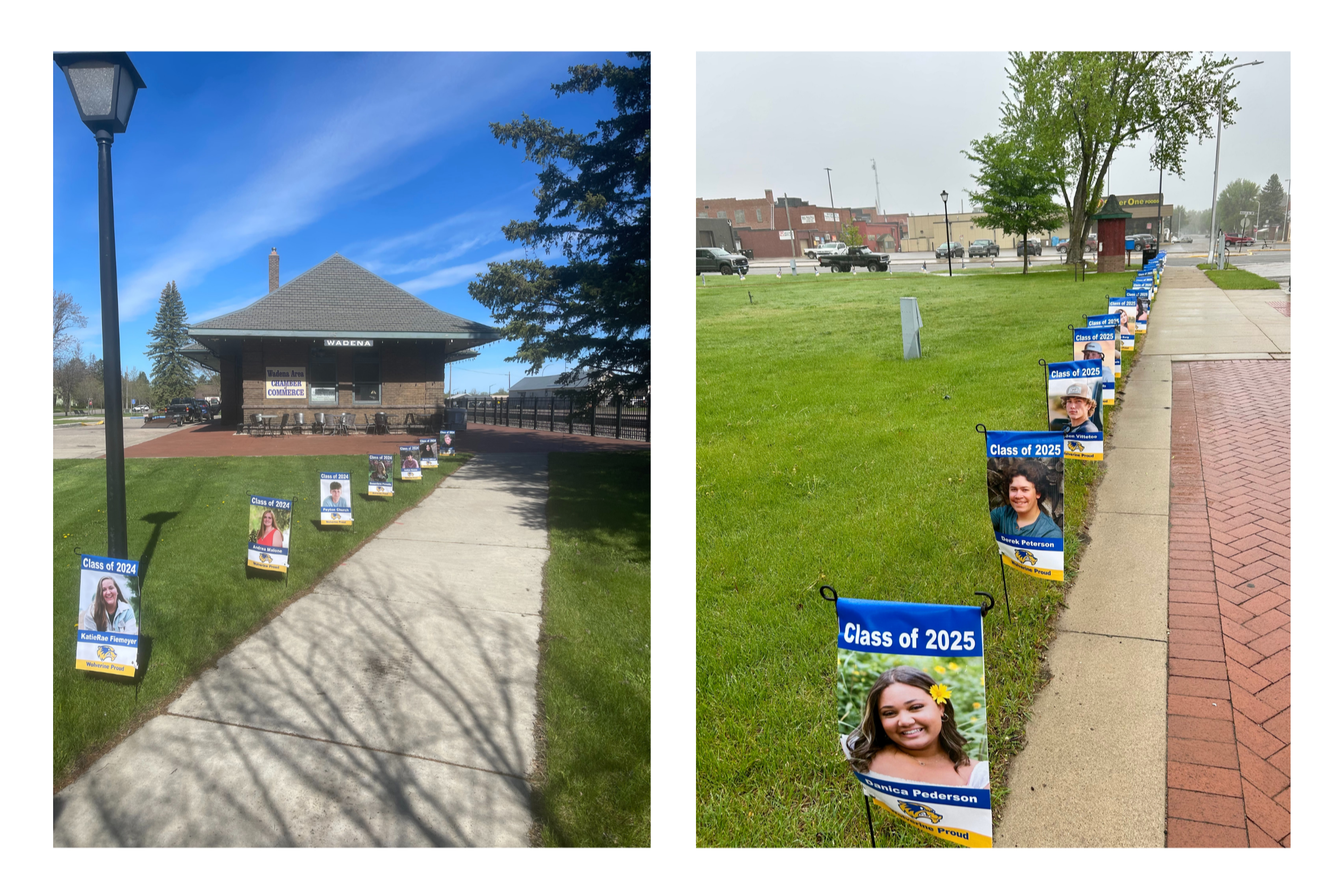 Senior Banners in BN Park - 2024 and 2025
