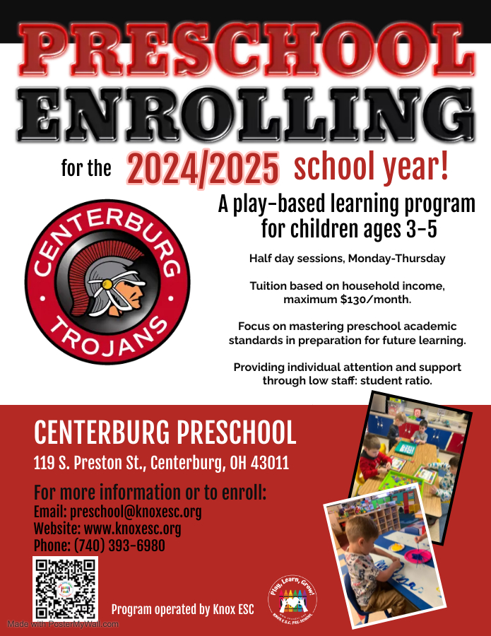 enrollment centerburg