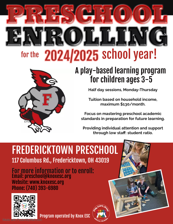 enrollment fredericktown