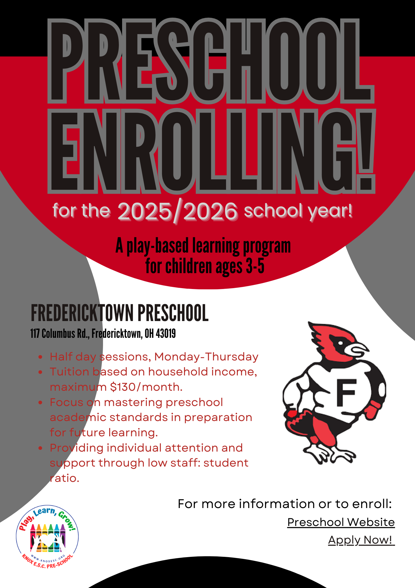 enrollment fredericktown