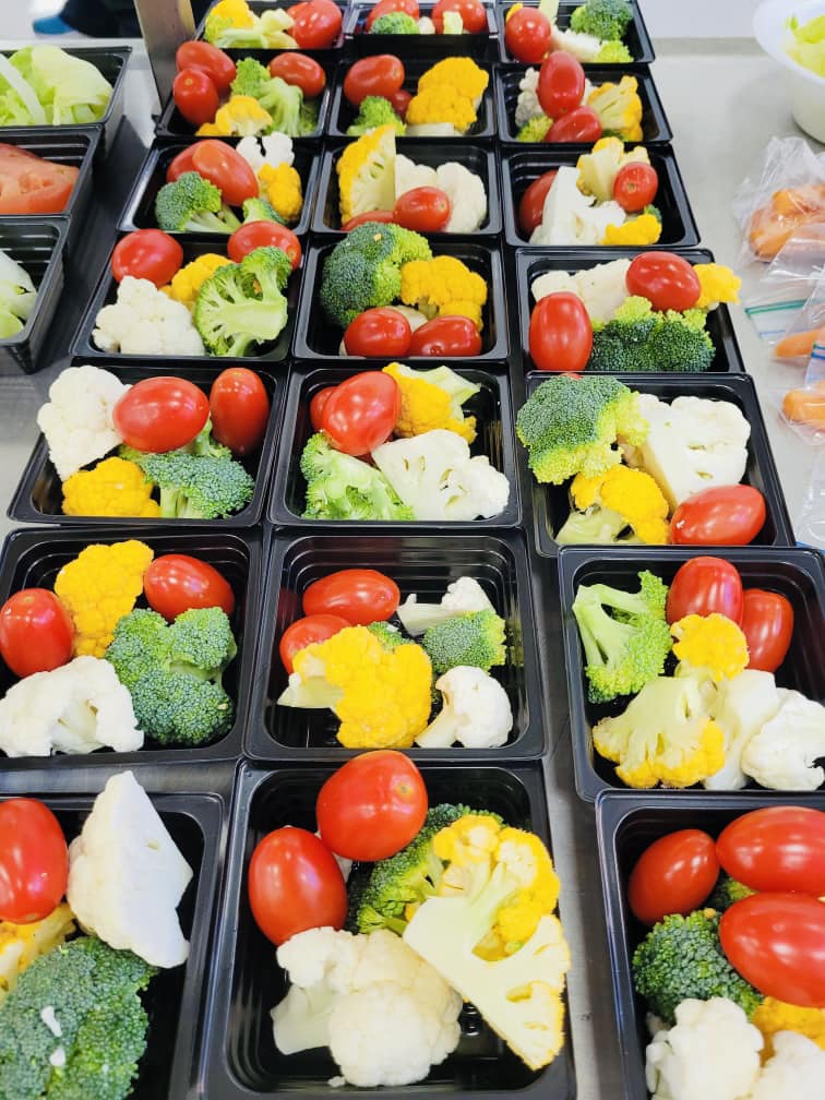 assorted fresh veggies