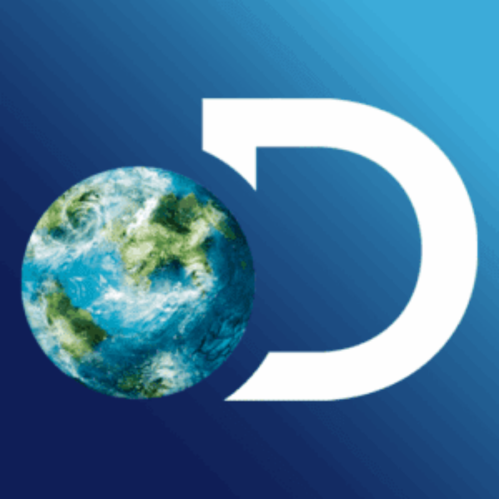 Discovery Education logo - planet earth with a letter D