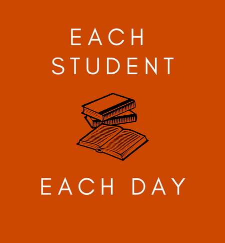 EACH STUDENT EACH DAY IMAGE OF BOOK