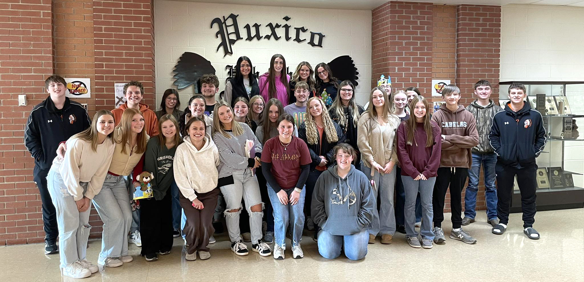Our FBLA members adopted a local family to provide some extra Christmas cheer.  These members donated and attended a shopping trip to purchase gifts to brighten Christmas morning for this family. 