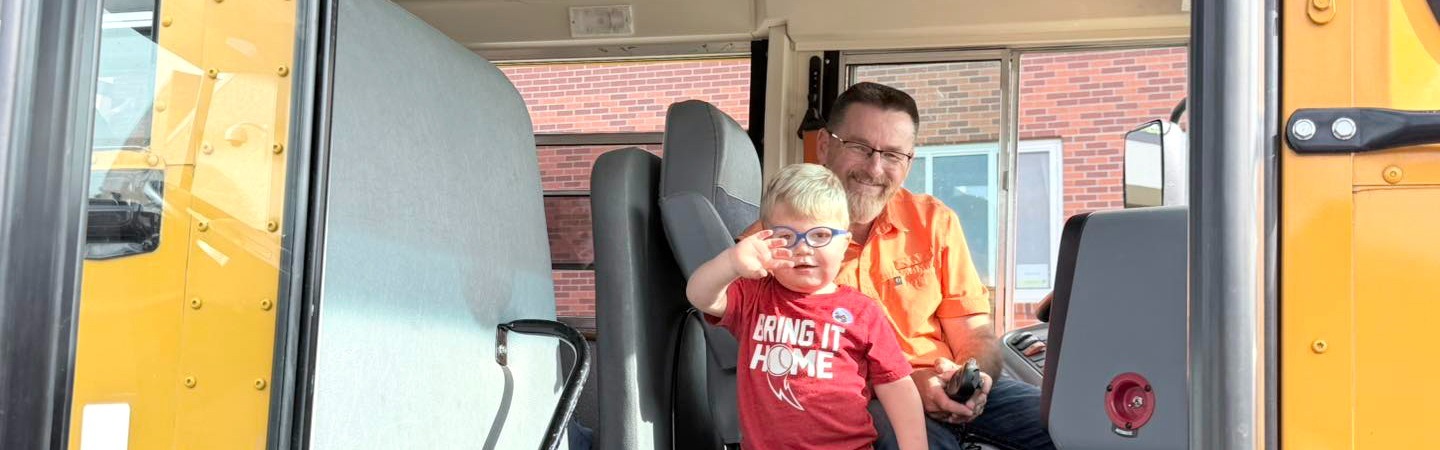 Big Truck  Night - school bus