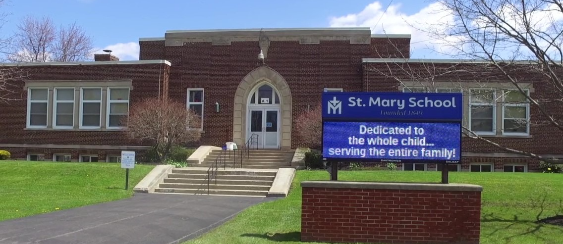 Front of St. Mary School Swormville NY