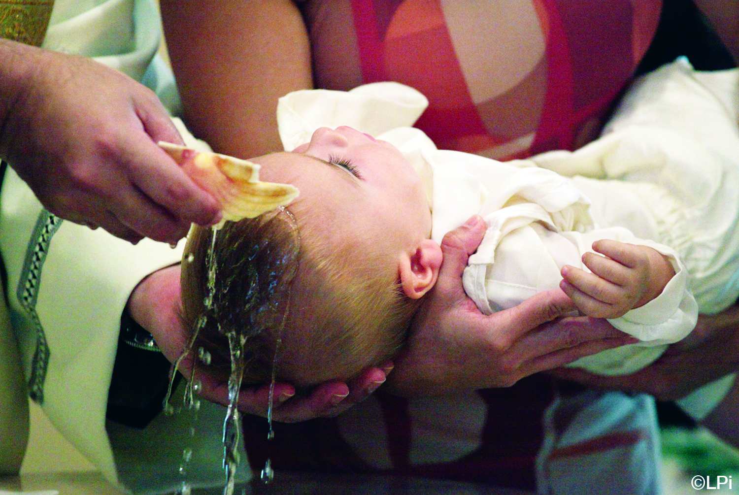 Child is Baptized