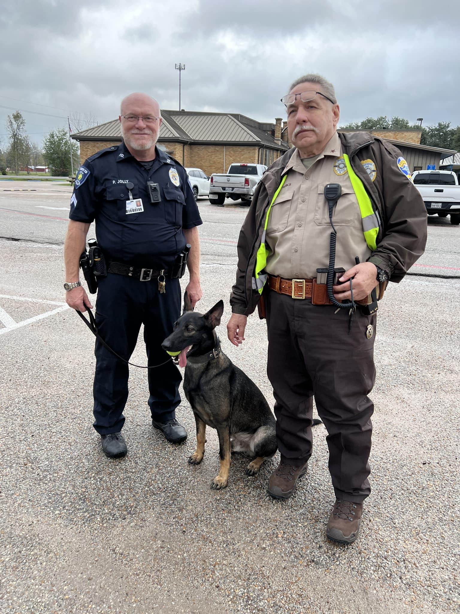 police with dog