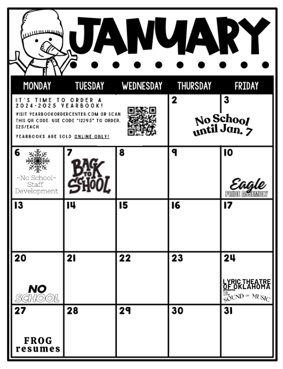 Calendars and Events Lt. General Thomas P. Stafford Elementary