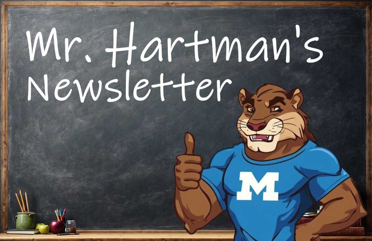 Mr. Hartman's Newsletter