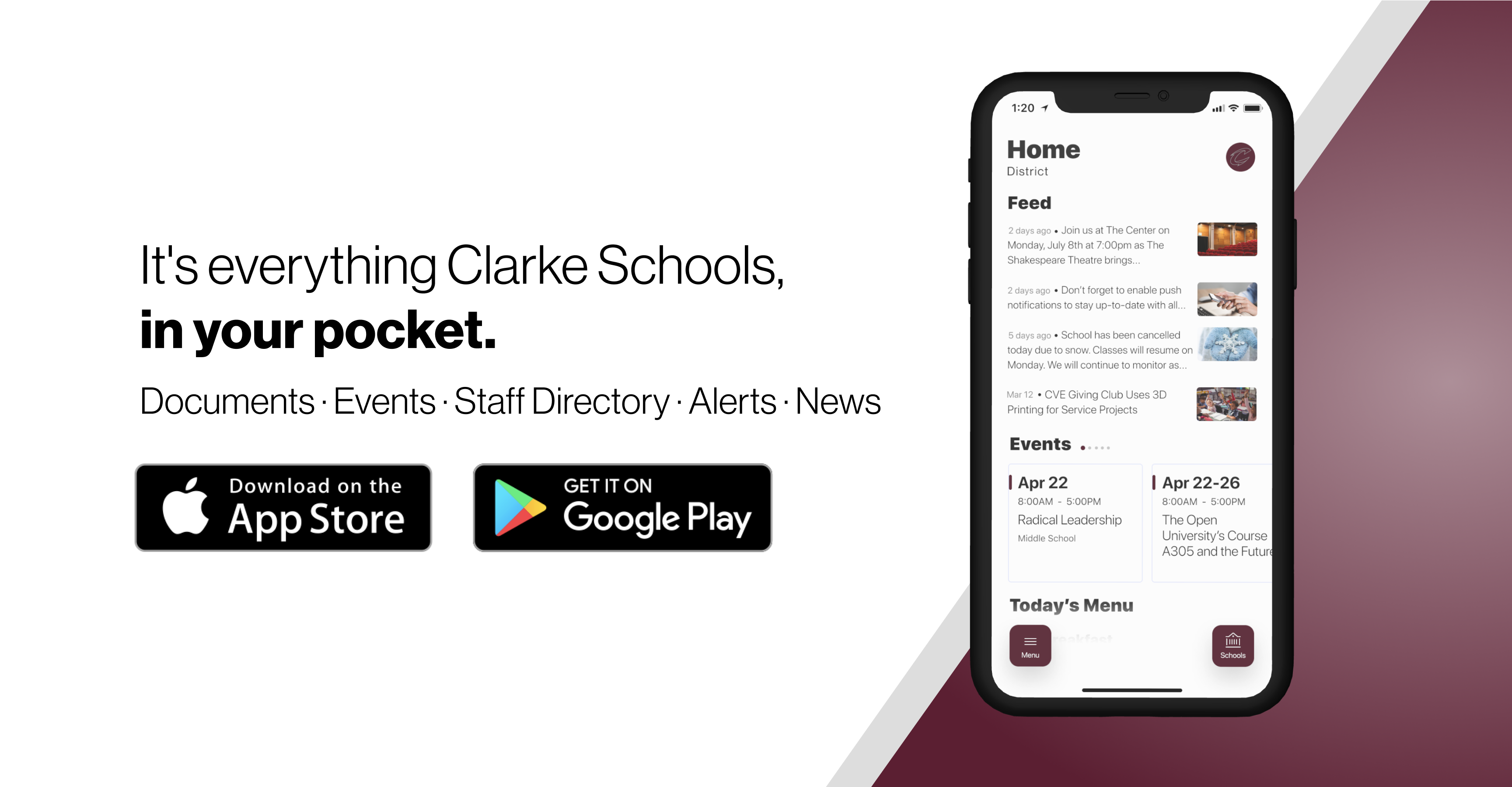 Download our mobile app