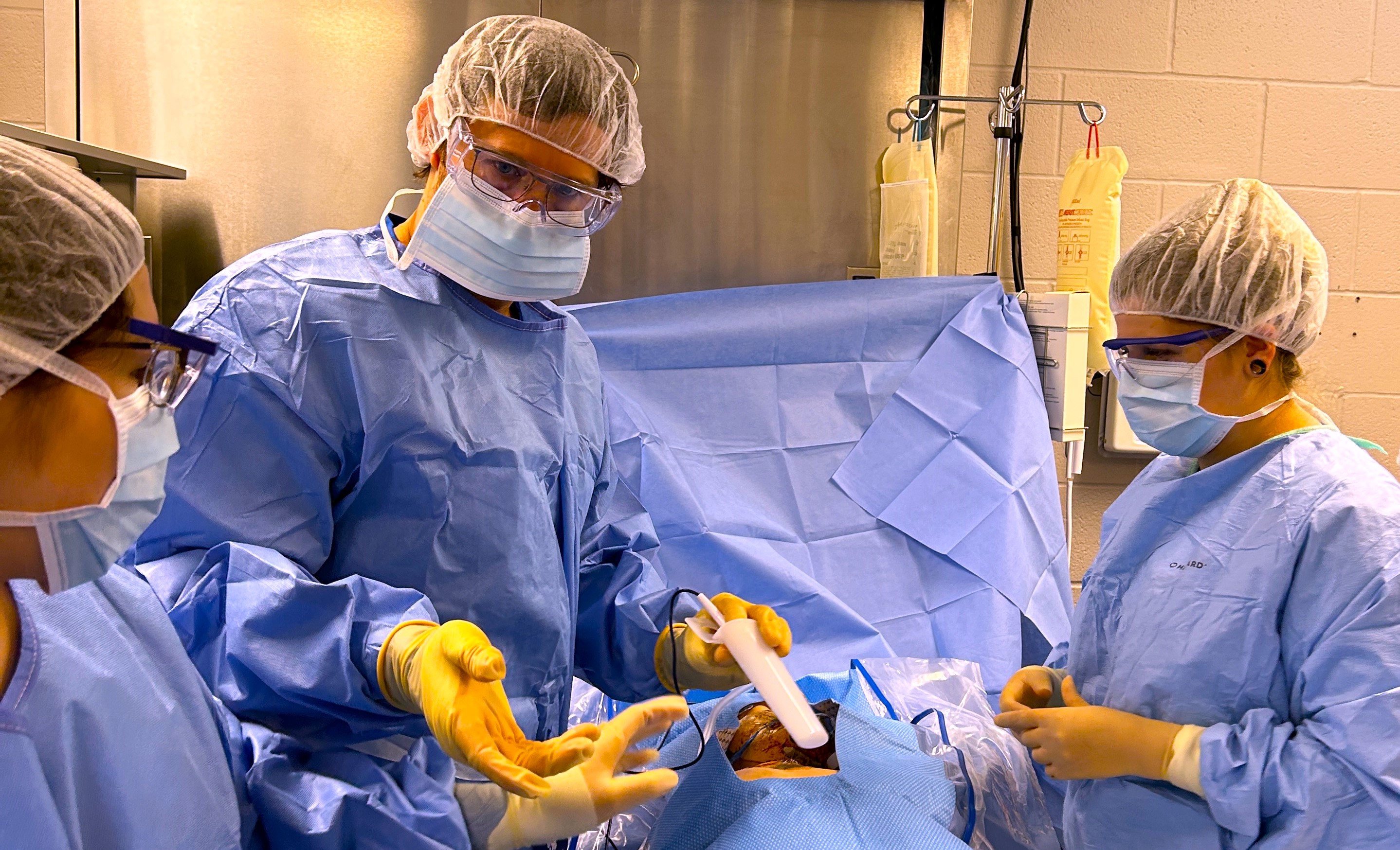 Surgical Technology Students Trauma Drills